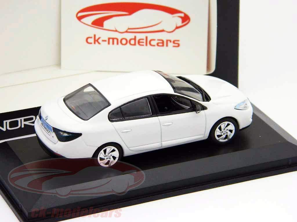 Renault Fluence ZE Eletrique 2011 white 1:43 Norev