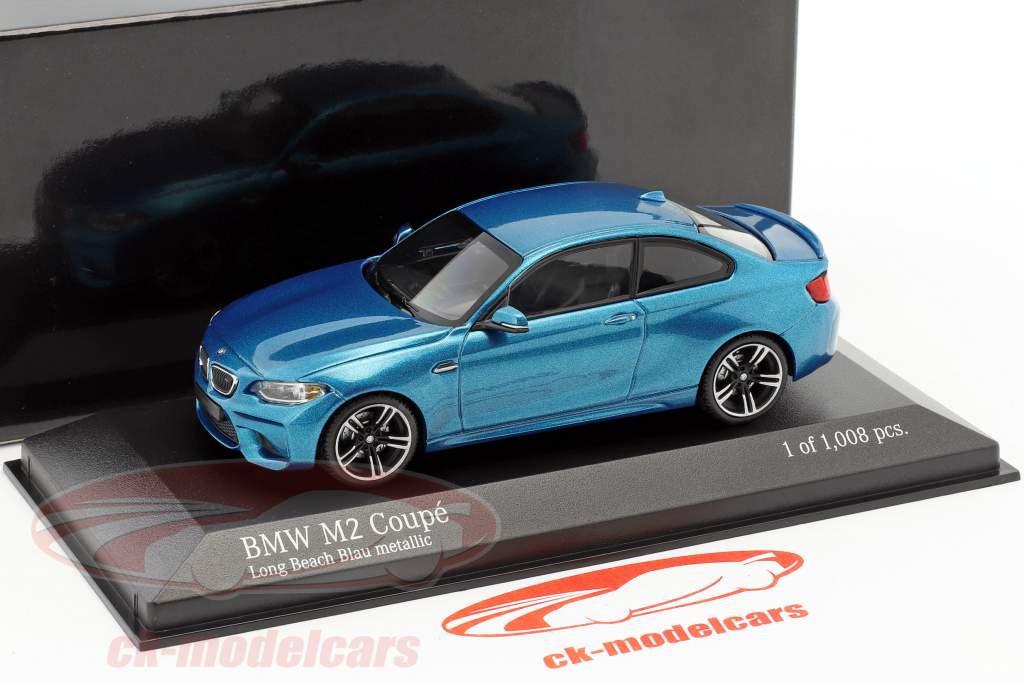 BMW M2 クーペ 2016 ミニチャンプス製1/43スケール BMW M2 Coupe F87 2016 Shapire Black 1:43 Minichamps