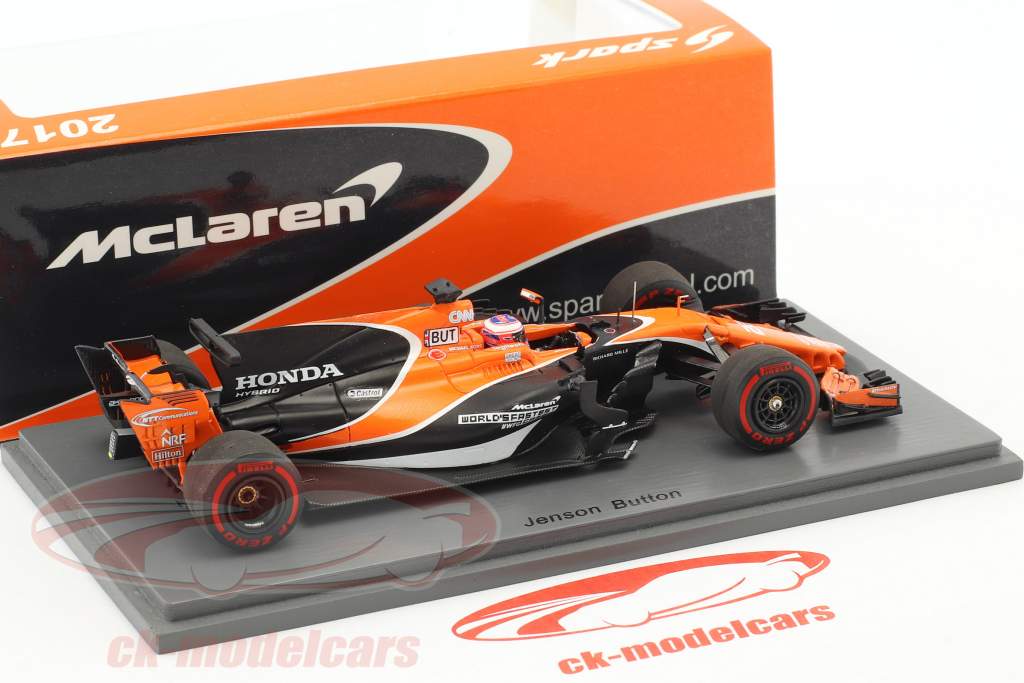 Spark 1/43 マクラーレン ホンダ MCL32 J.バトン 2017 Spark 1:43 Jenson Button McLaren MCL32 #22 monaco GP formula