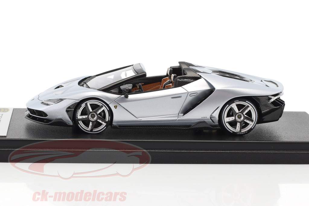 Lamborghini Centenario Roadster argento 1:43 LookSmart