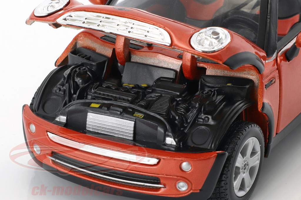 Mini Cooper Cabrio 赤 1:24 Maisto