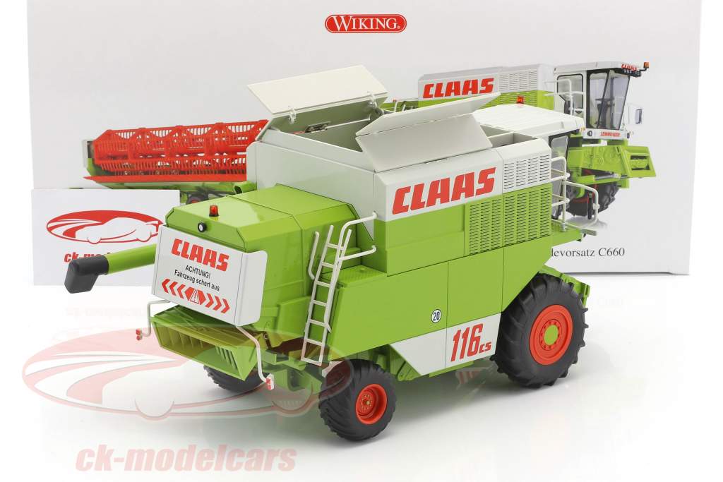 Claas Commandor 116 CS Mähdrescher grün / weiß / rot 1:32 Wiking