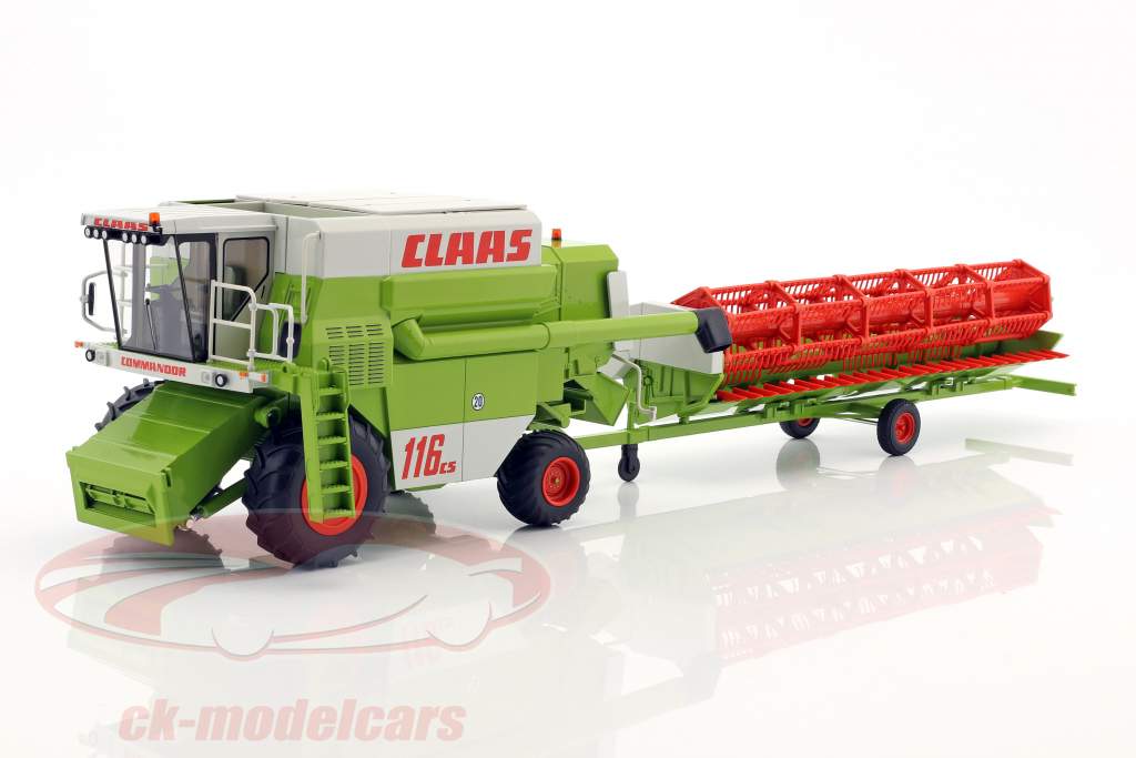 Claas Commandor 116 CS moissonneur vert / blanc / rouge 1:32 Wiking