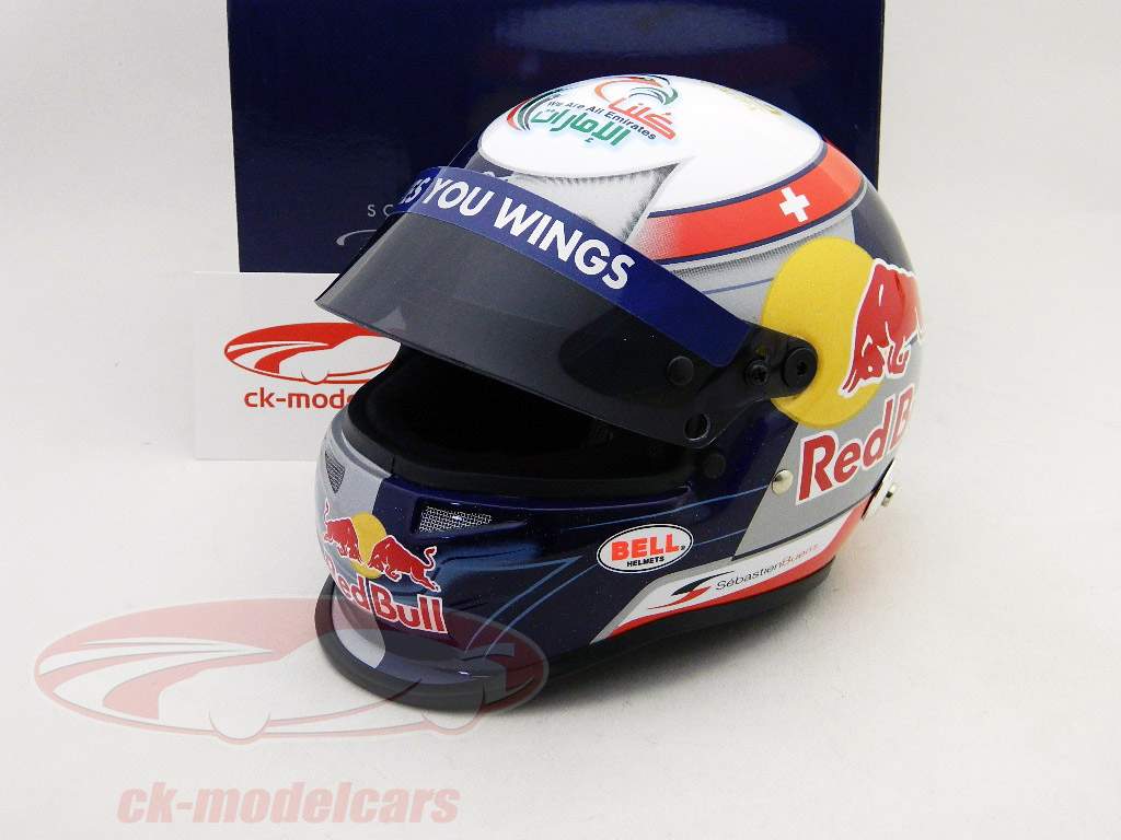 塞巴斯蒂安·布米红牛STR6 2011年F1车手头盔/头盔1:2贝尔