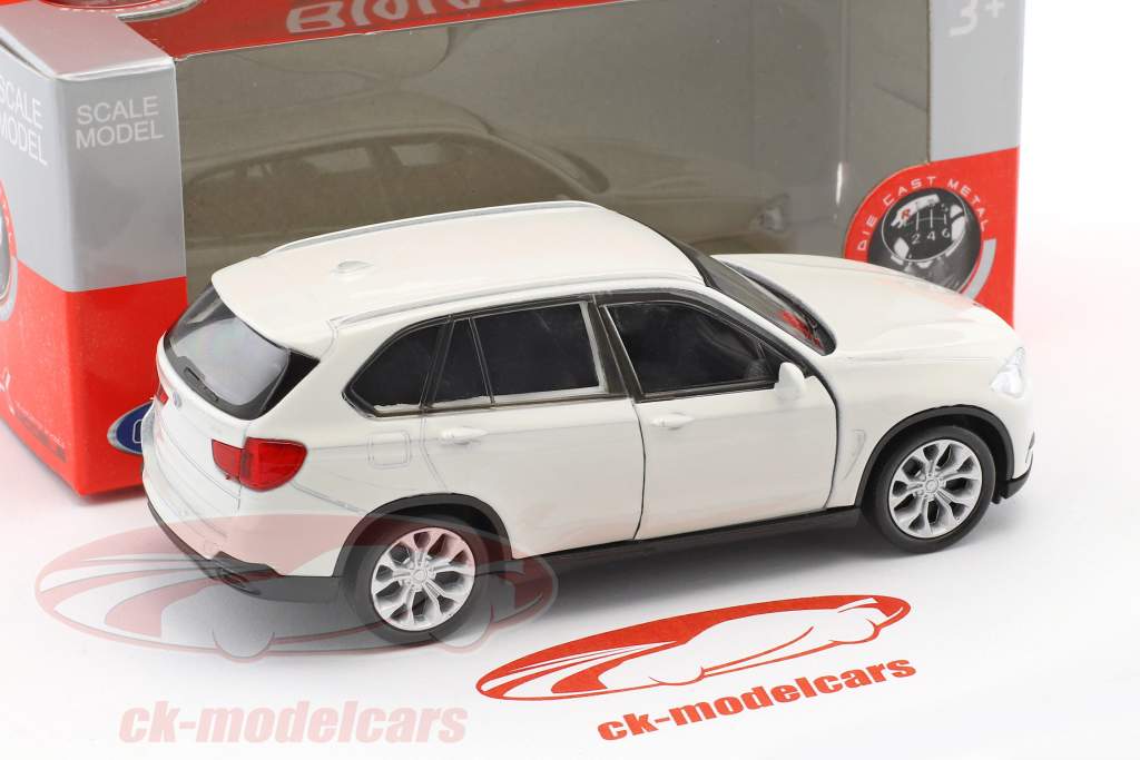 BMW X5 année de construction 2015 blanc 1:32 Welly