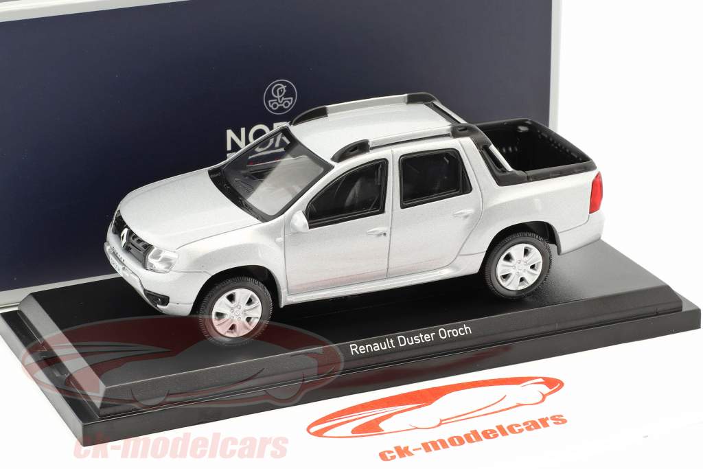 Renault Duster Oroch 築 2016 銀 メタリック 1:43 Norev