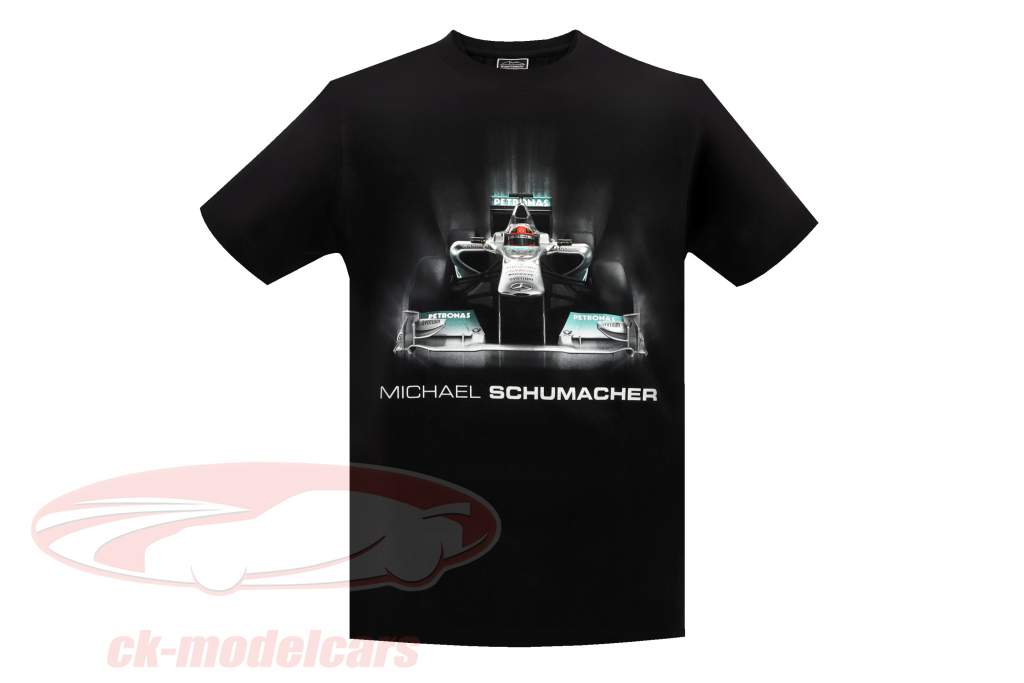 Michael Schumacher T-Shirt Tech grafico nero