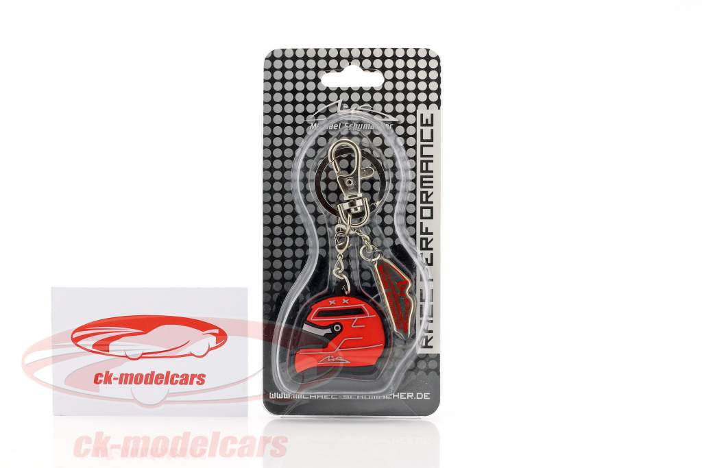 Michael Schumacher Schlüsselanhänger Helm rot