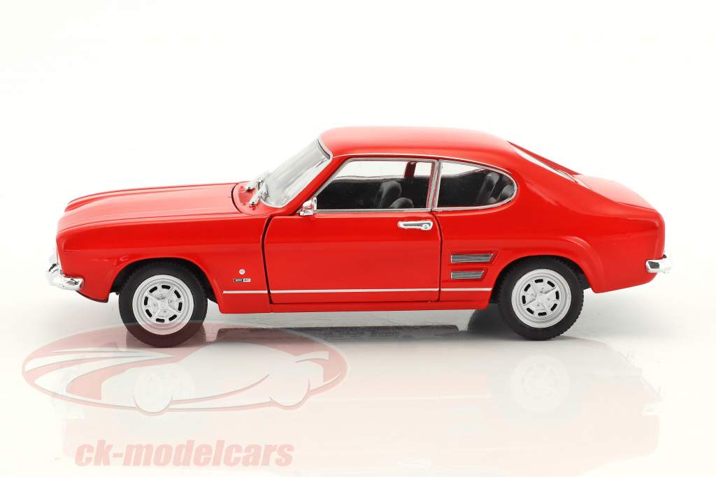 Ford Capri 建造年份 1969 红 1:24 Welly