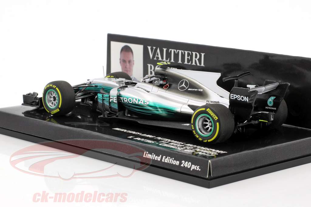 Valtteri Bottas Mercedes F1 W08 EQ Power  #77 Chinese GP Formel 1 2017 1:43 Minichamps