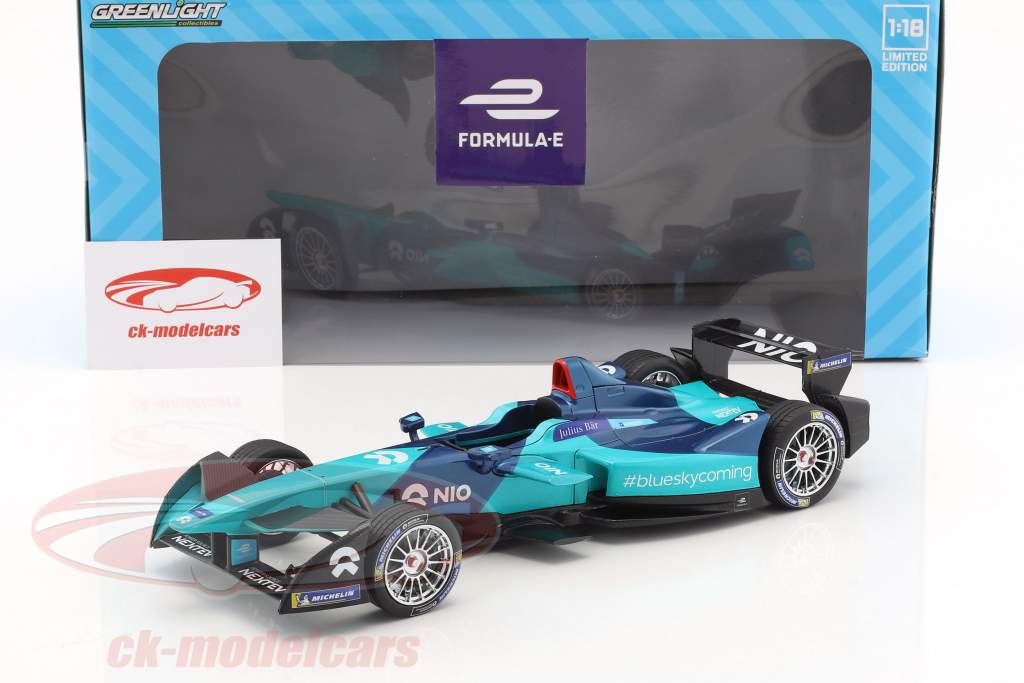 NextEV NIO Sport 003 NIO fórmula E equipe 2018 1:18 Greenlight