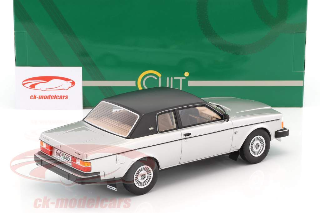 Volvo 262C Bertone coupe silver metallic 1:18 Cult Scale