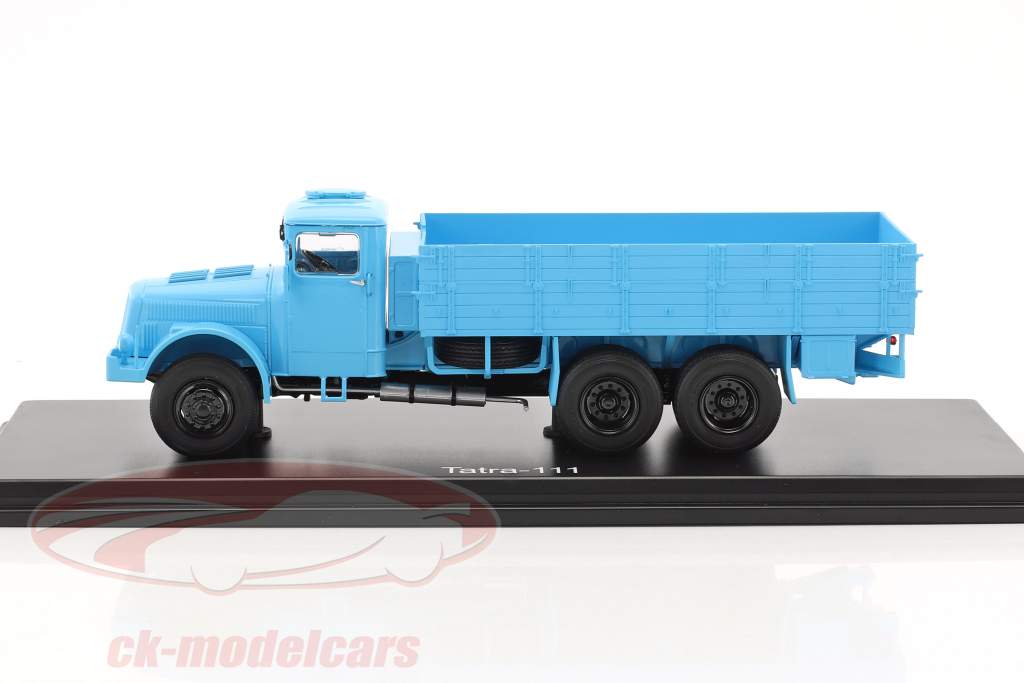 Tatra 111 plataforma com encerado azul claro 1:43 PremiumClassiXXs