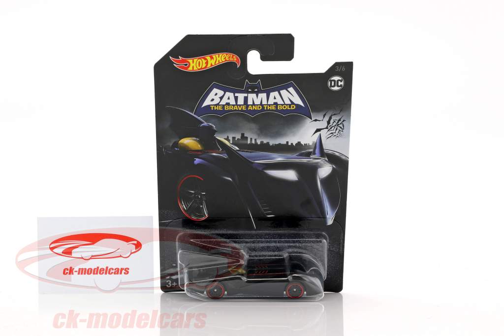 Batmobile DC Comics The Brave and the Bold черный 1:64 HotWheels