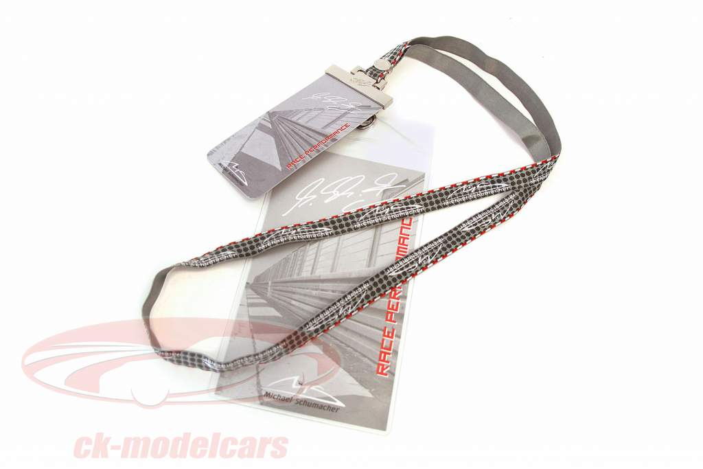 Michael Schumacher Ticketband silber / grau