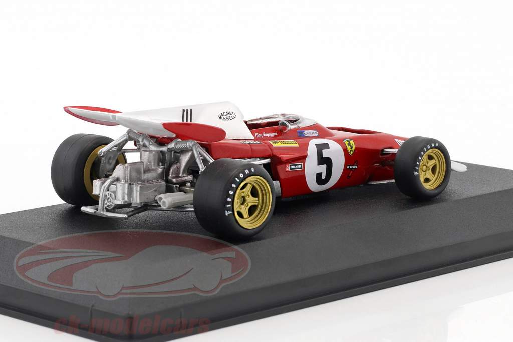 Clay Regazzoni Ferrari 312 B2 #5 fórmula 1 1971 1:43 Atlas