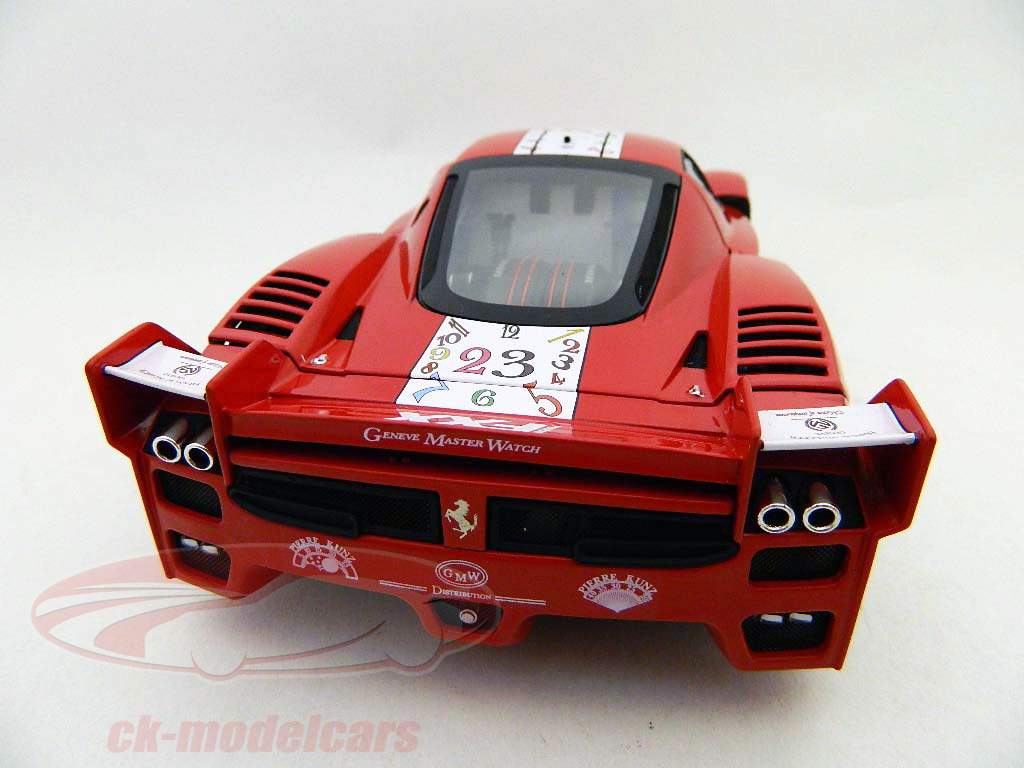 HotWheels Elite 1:18 F. Müller Ferrari FXX #23 red L7116