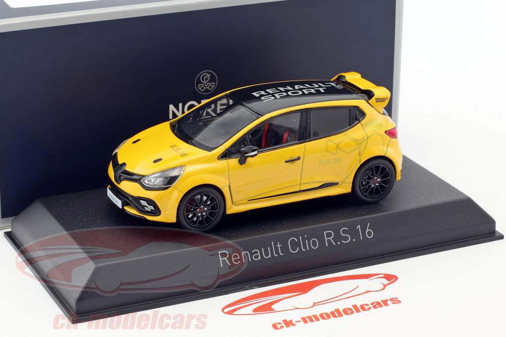 Renault Clio R.S. 16 建造年份 2016 黄 1:43 Norev
