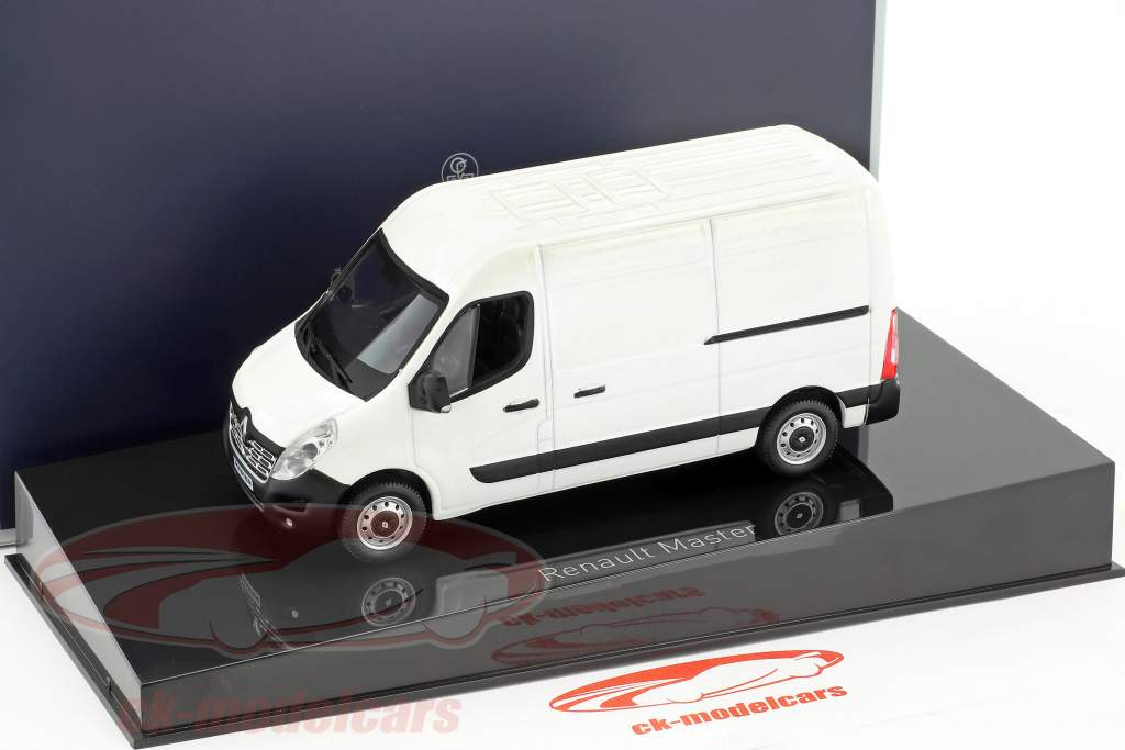Renault Master фургон Год постройки 2014 белый 1:43 Norev