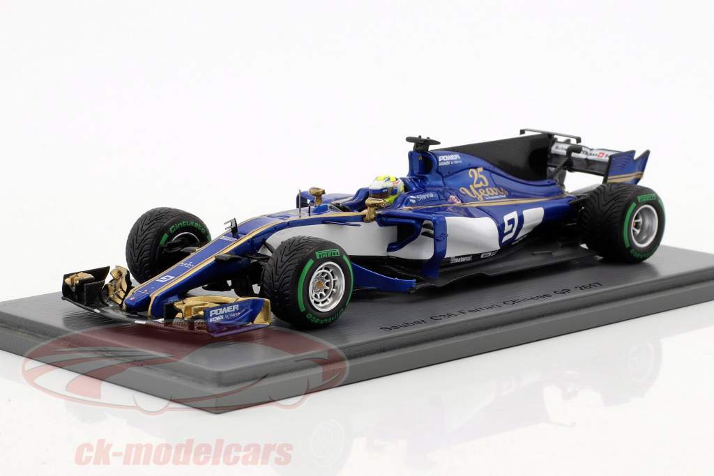 Marcus Ericsson Sauber C36 #9 Chine GP formule 1 2017 1:43 Spark