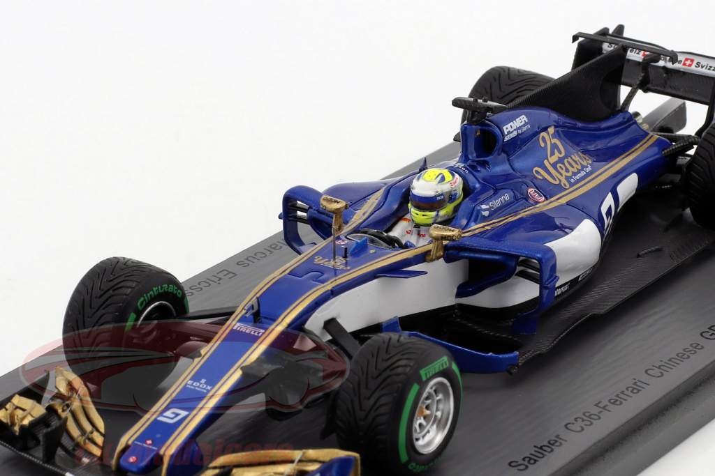 【希少品】 MINICHAMPS 1/43 F1 2017 SAUBER C36 Spark Marcus Ericsson Sauber C36 #9 Chinese GP formula 1