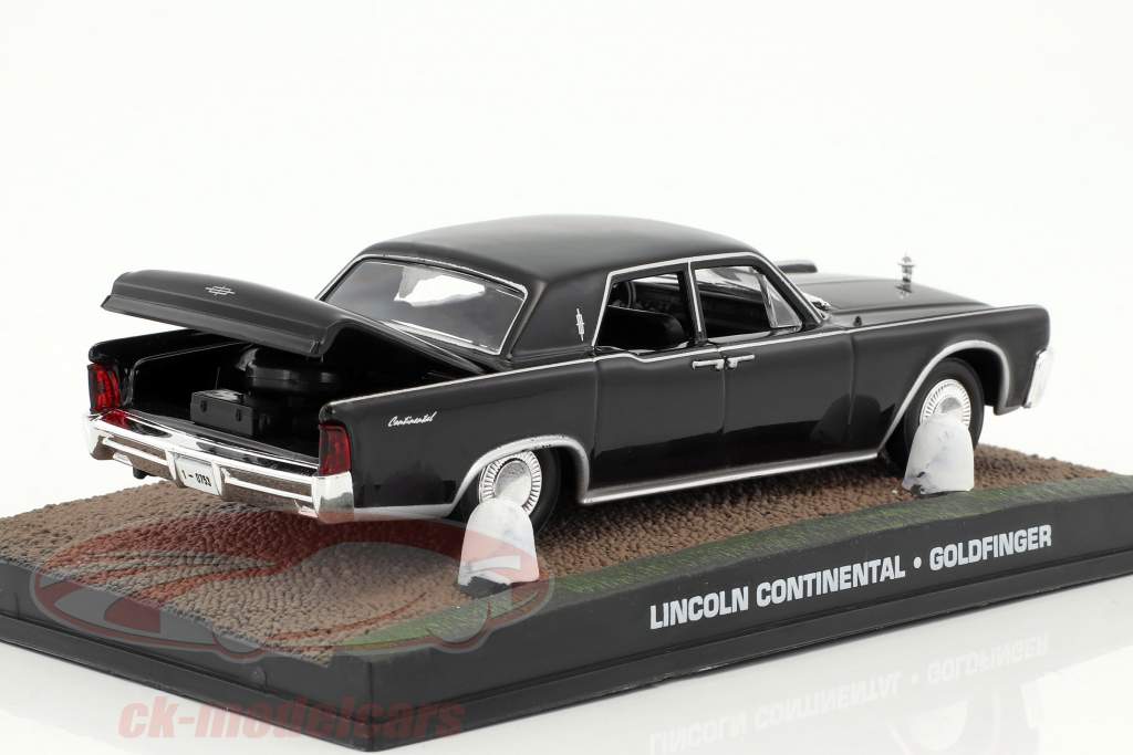 Lincoln Continental James Bond Goldfinger nero 1:43 Altaya