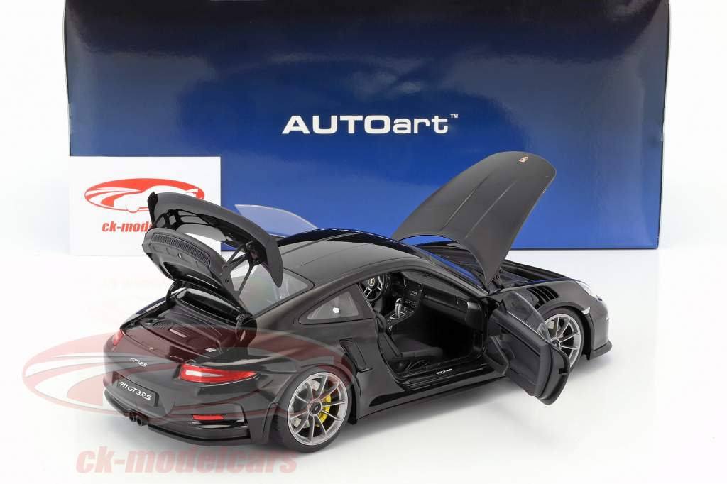 Porsche 911 (991) GT3 RS Opførselsår 2016 sort 1:18 AUTOart
