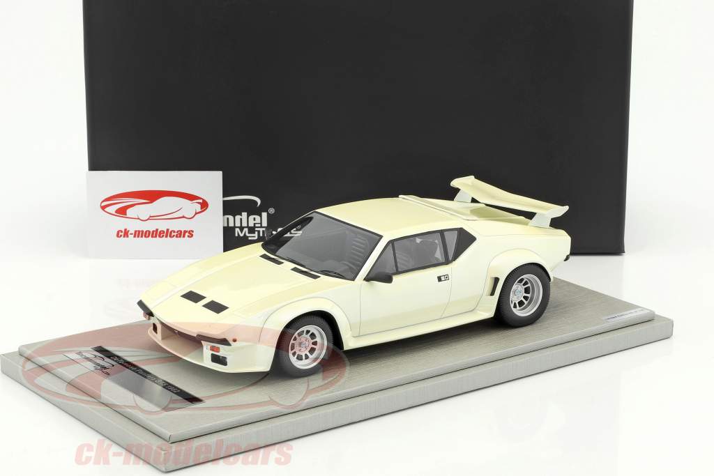 De Tomaso Pantera GT5 建造年份 1982 珍珠 白 1:18 Tecnomodel