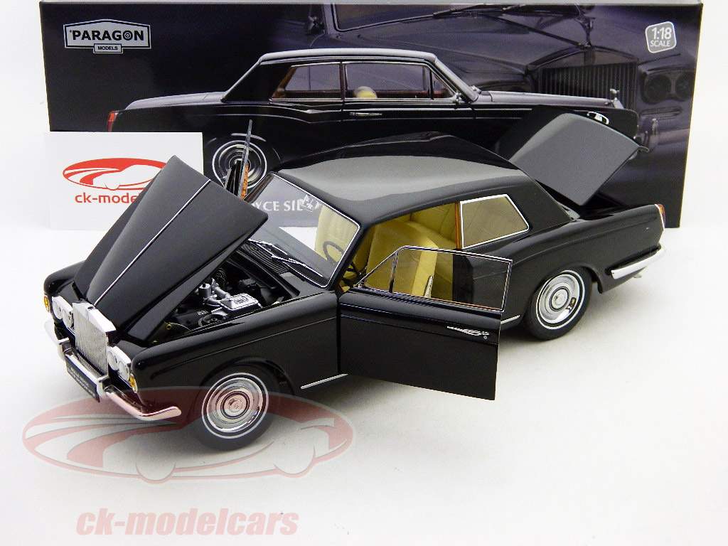 Rolls Royce MPW купе левое 2DRS черный / черный 1:18 Paragon Модели