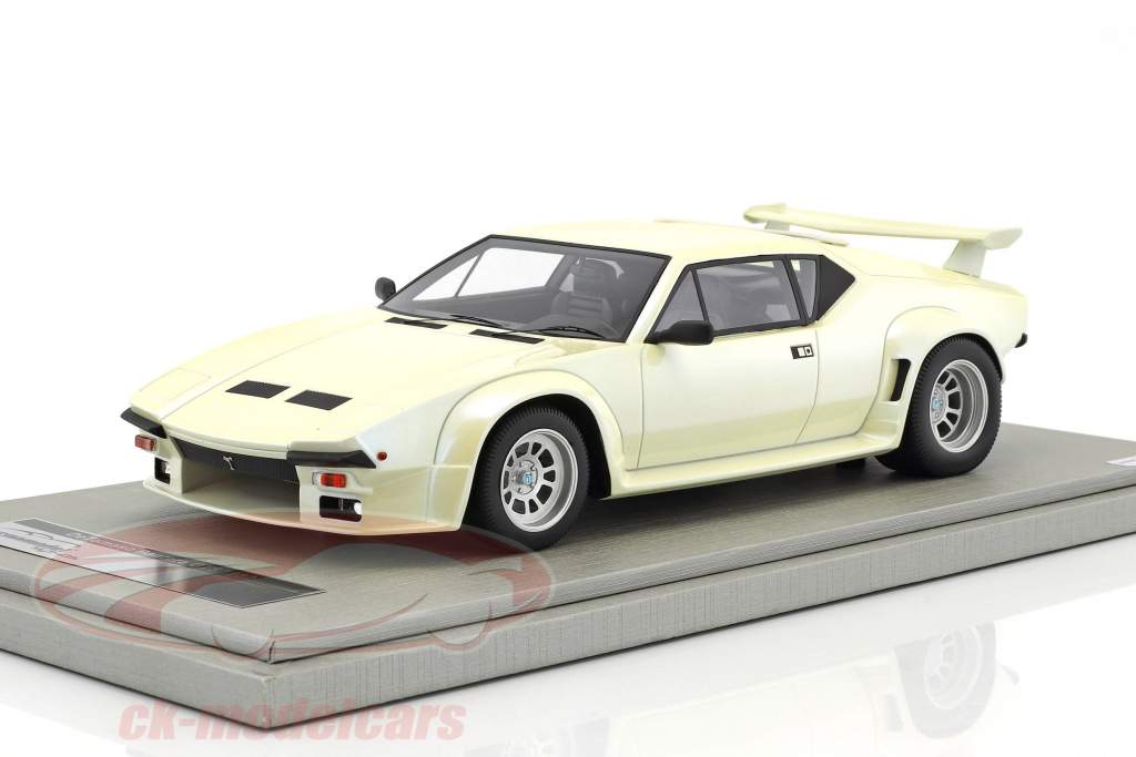 De Tomaso Pantera GT5 建造年份 1982 珍珠 白 1:18 Tecnomodel