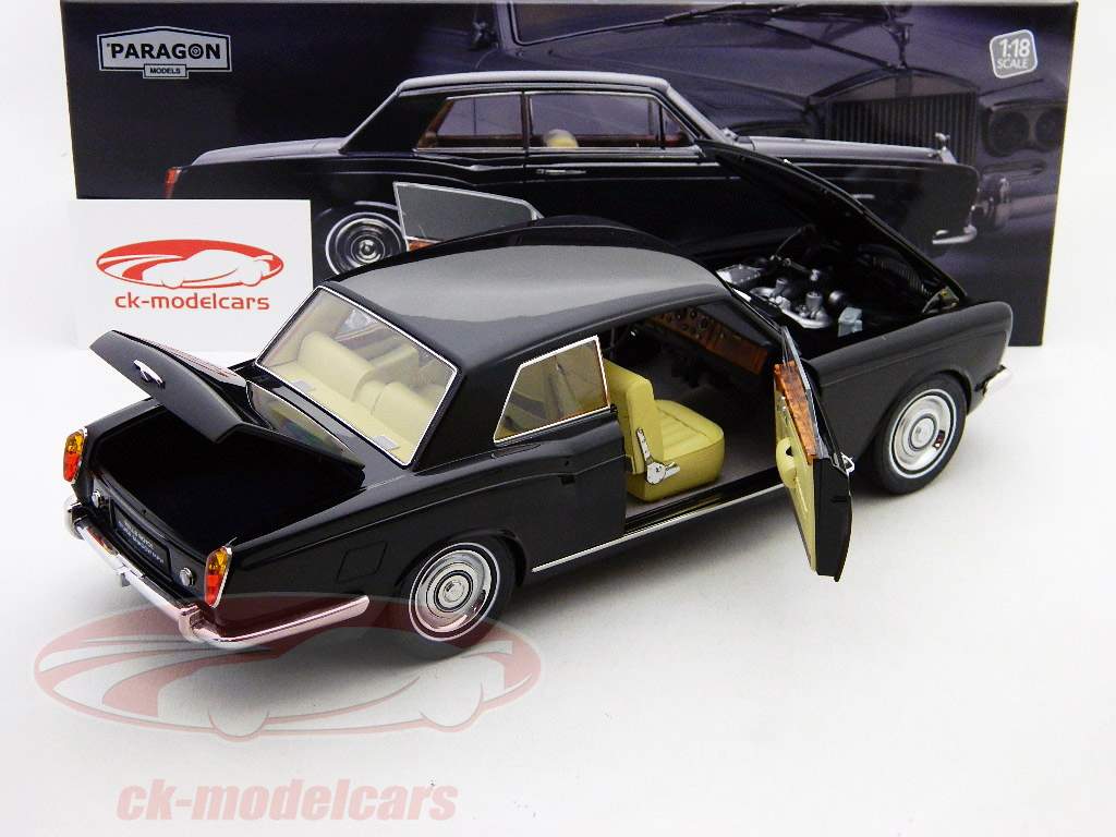 Rolls Royce MPW купе левое 2DRS черный / черный 1:18 Paragon Модели