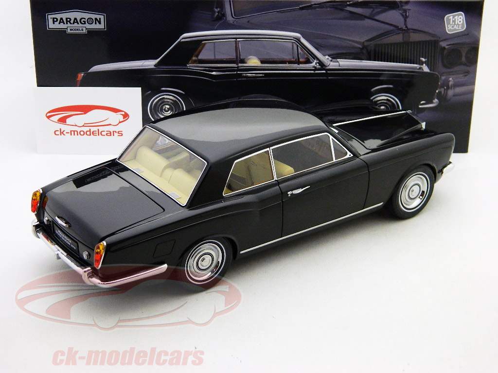 ロールスロイスMPWクーペLHD 2DRSブラック/ブラック1時18分パラゴンモデル