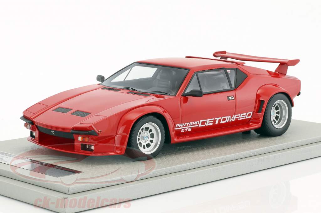 DeTomaso Pantera GT5 建造年份 1982 红 1:18 Tecnomodel