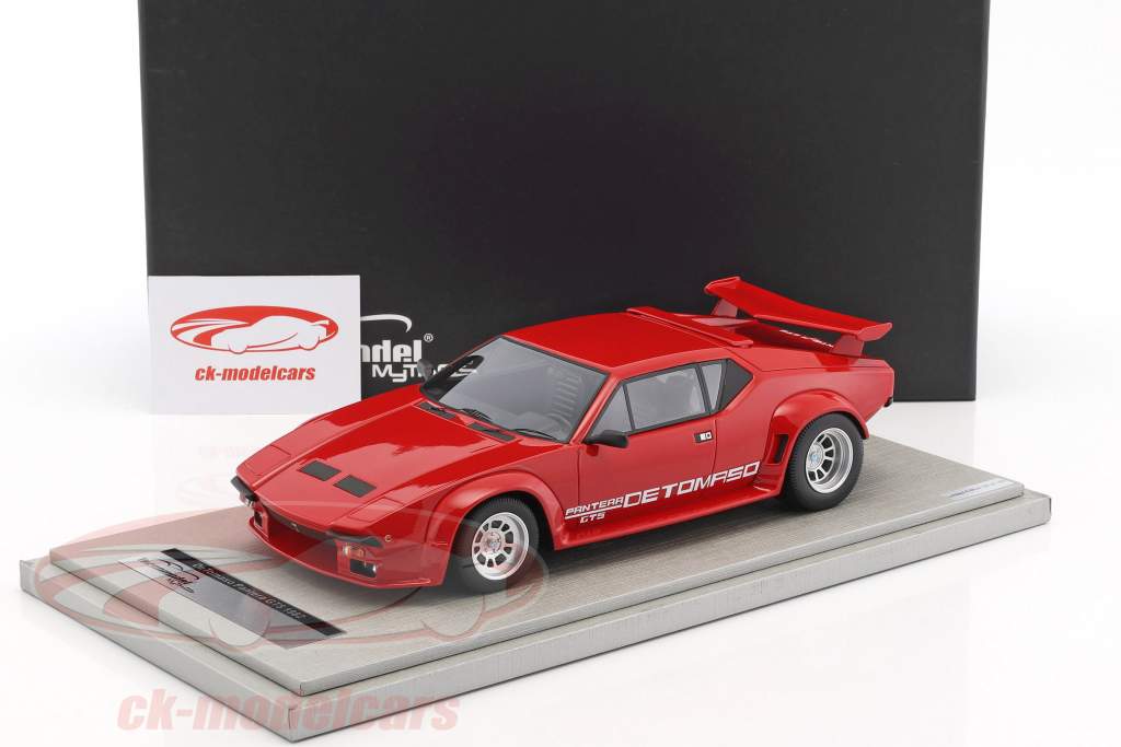 DeTomaso Pantera GT5 建造年份 1982 红 1:18 Tecnomodel