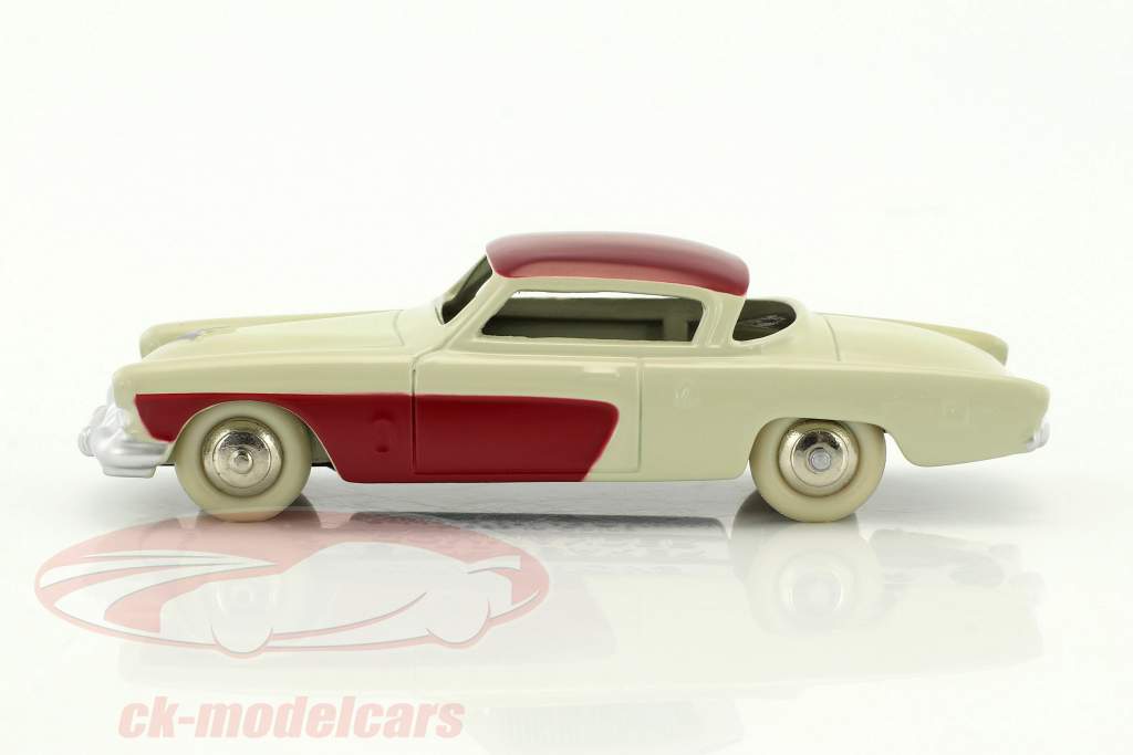 Studebaker Commander white / bordeaux red 1:43 Dinky Toys