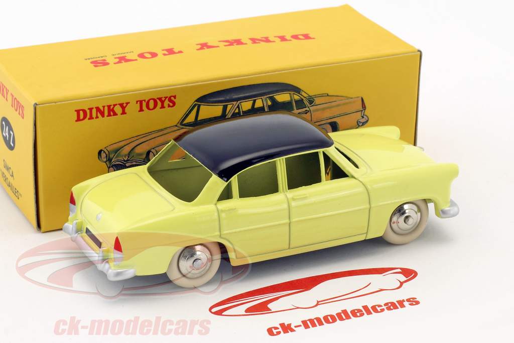 Simca Versailles 黄色 / 黒 1:43 Dinky Toys