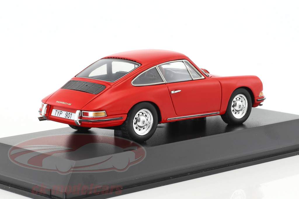 Porsche 901 Baujahr 1964 rot 1:43 Spark