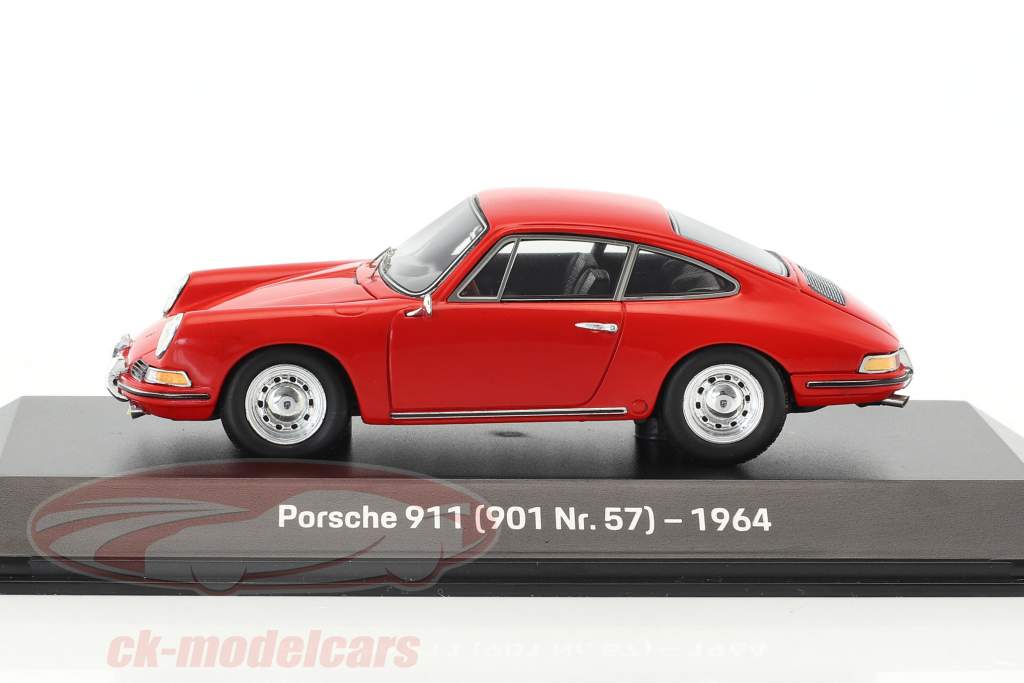 Porsche 901 Opførselsår 1964 rød 1:43 Spark