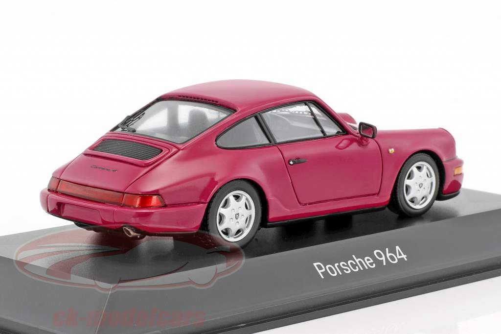 Porsche 911 (964) специальный выпуск Techno Classica Essen 2018 фиолетовый 1:43 Spark