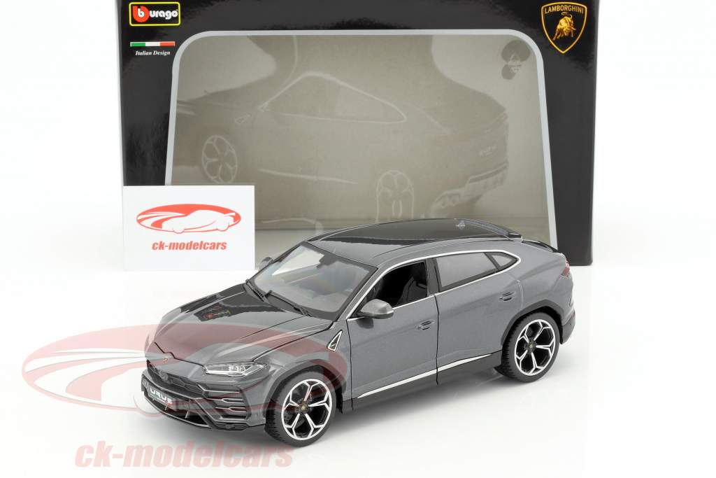 Lamborghini Urus 1/18 スケールモデル 模型 Bburago 1:18 Lamborghini Urus grey 18-11042GR model car 18