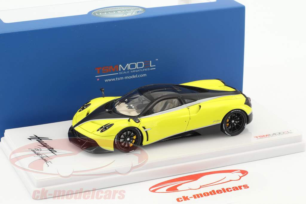 Pagani Huayra Pacchetto Tempesta Год постройки 2016 желтый 1:43 TrueScale