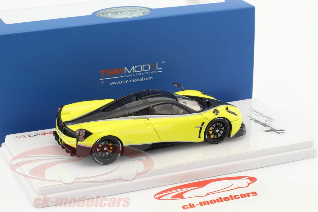 Pagani Huayra Pacchetto Tempesta Год постройки 2016 желтый 1:43 TrueScale