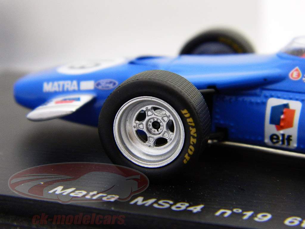 J. Servoz-Gavin #19 Matra MS84 Formula 1 GP del Canada 1969 1:43 Spark