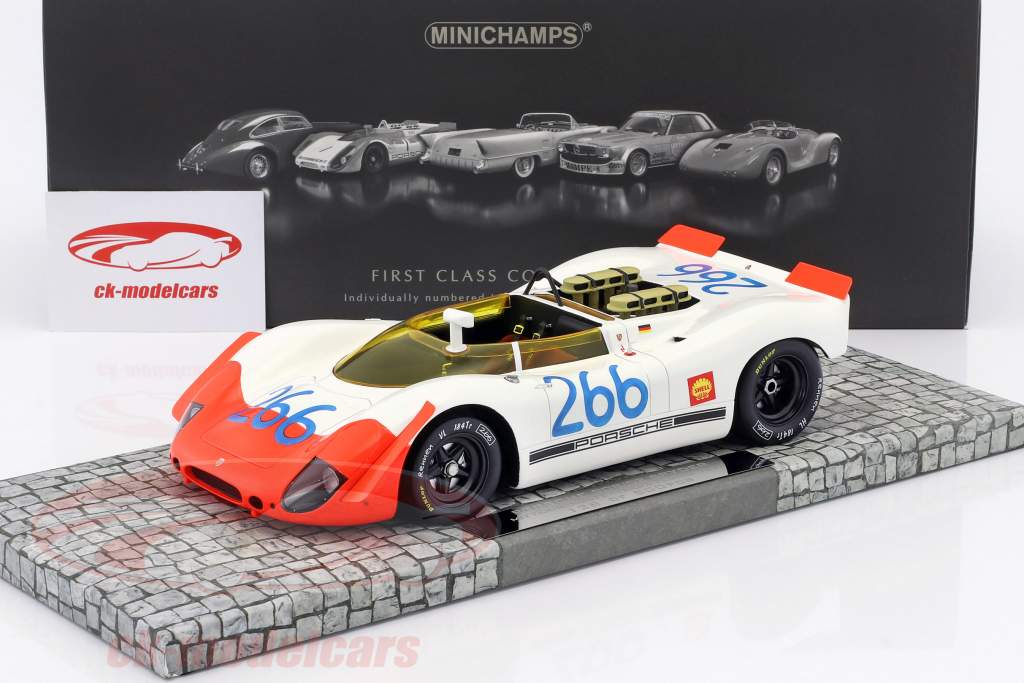 Minichamps 1:18 Porsche 908/02 Spyder #266 Winner Targa
