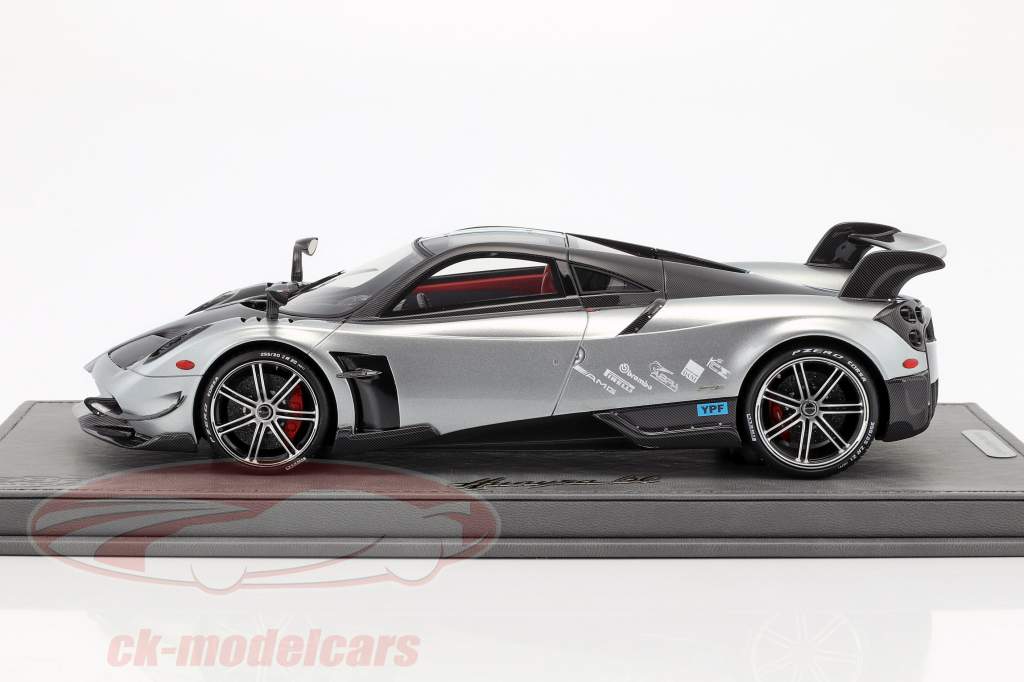 Pagani Huayra BC Press version 2016 silver / black 1:18 BBR