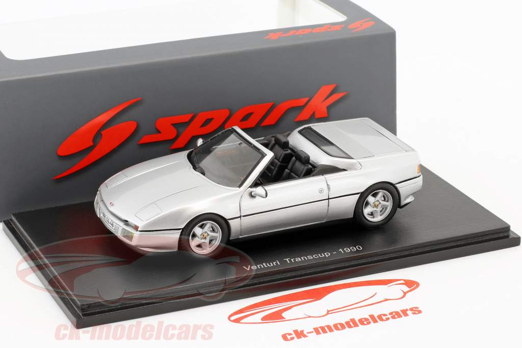 Venturi Transcup año de construcción 1990 plata 1:43 Spark