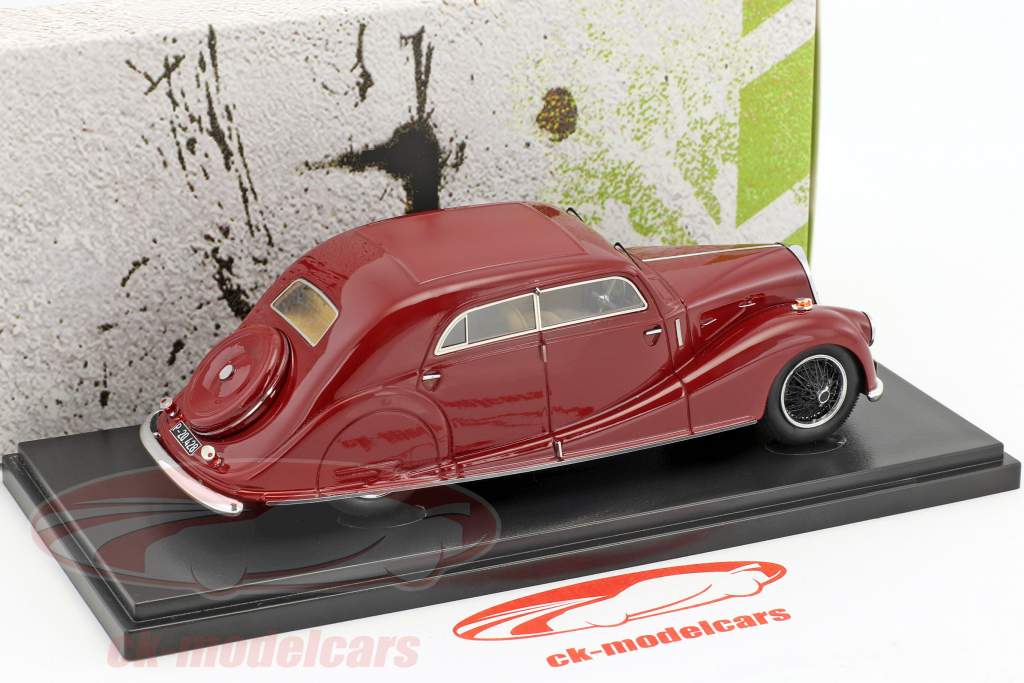 Walter Regent Sodomka ano de construção 1934 escuro vermelho 1:43 AutoCult