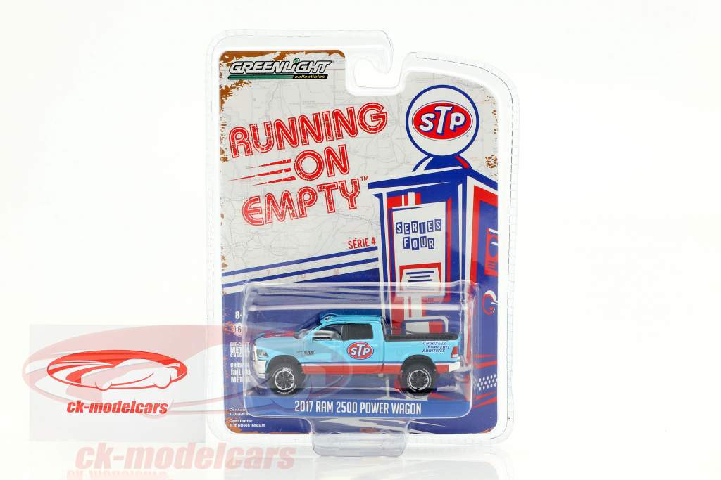 RAM 2500 Power Wagon STP Год постройки 2017 синий / красный 1:64 Greenlight