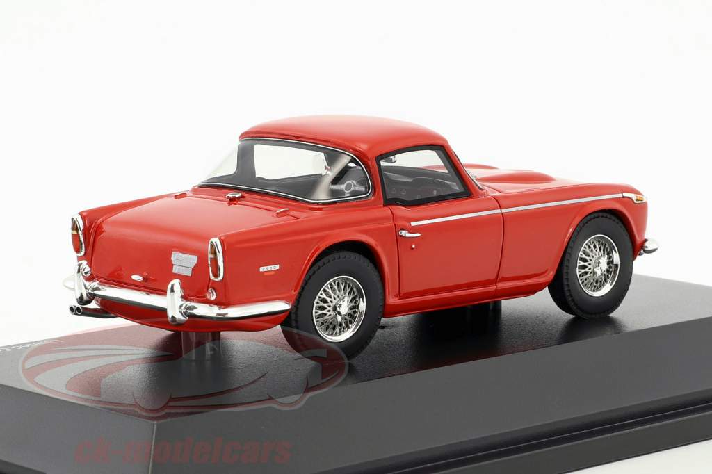 Triumph TR5 closed Top rosso 1:43 Schuco