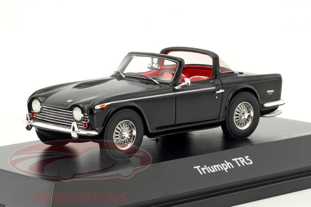 Triumph TR5 open Top schwarz 1:43 Schuco